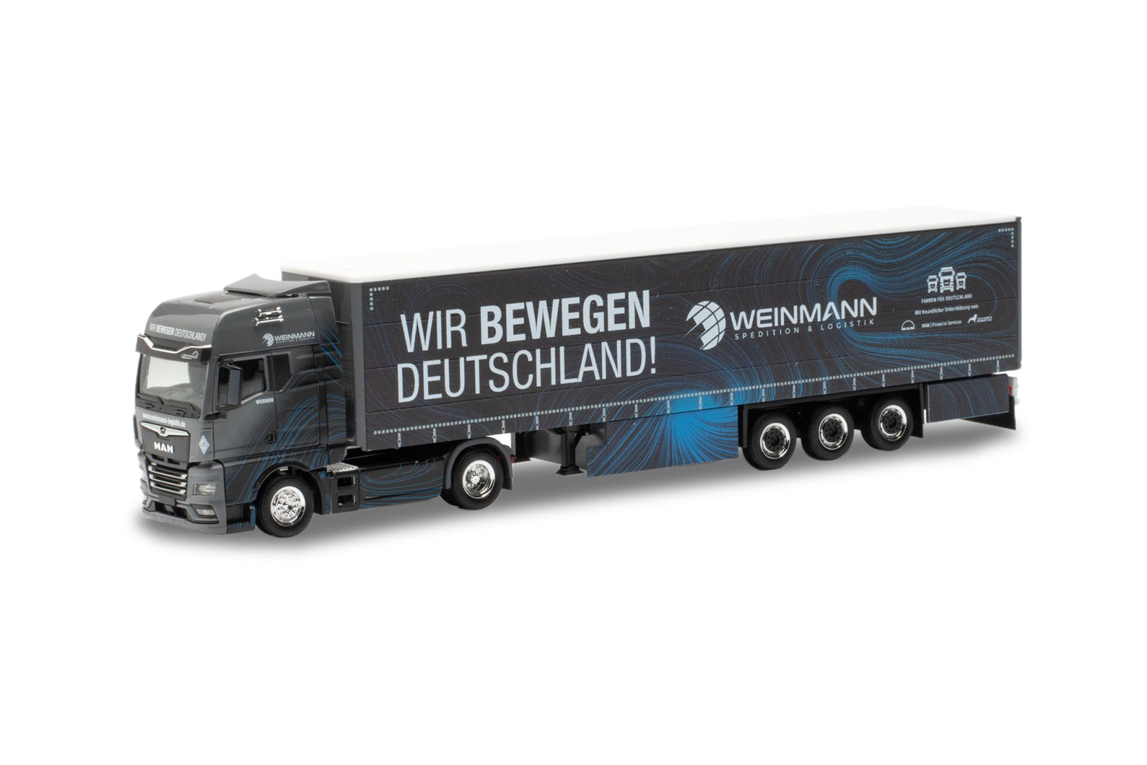 herpa 955461 - MAN TGX GX GaPlSzg Weinmann