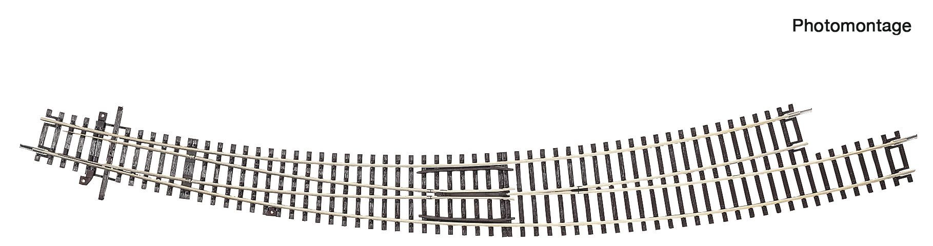 Roco 42478 - Bogenweiche BWL 9/10       UF