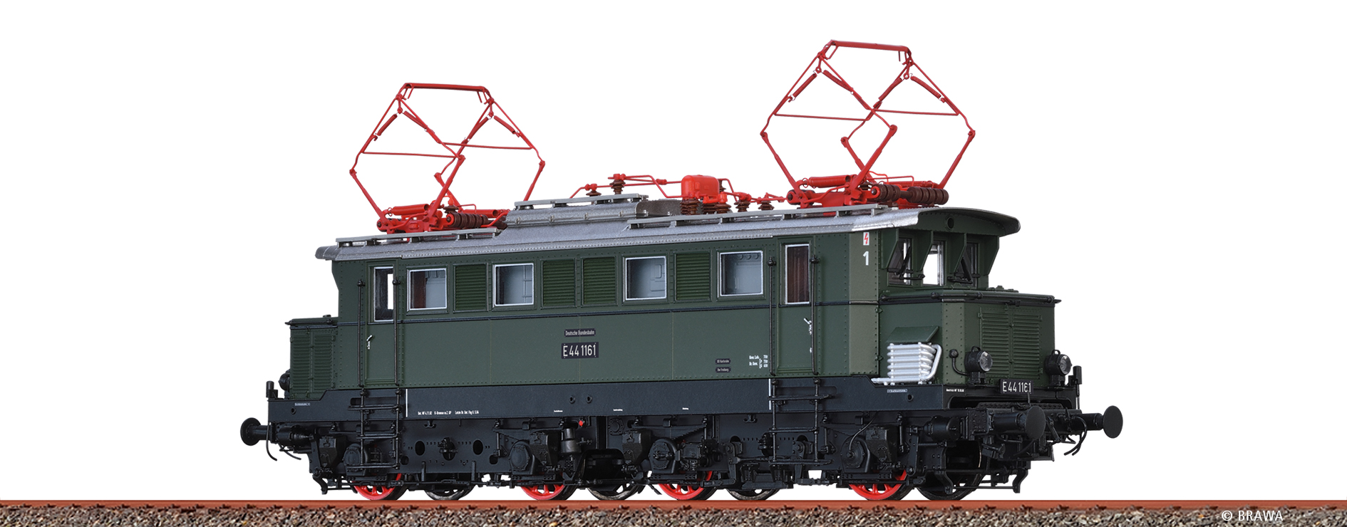 Brawa 43456 - H0 EL  E 44 DB III DC ex