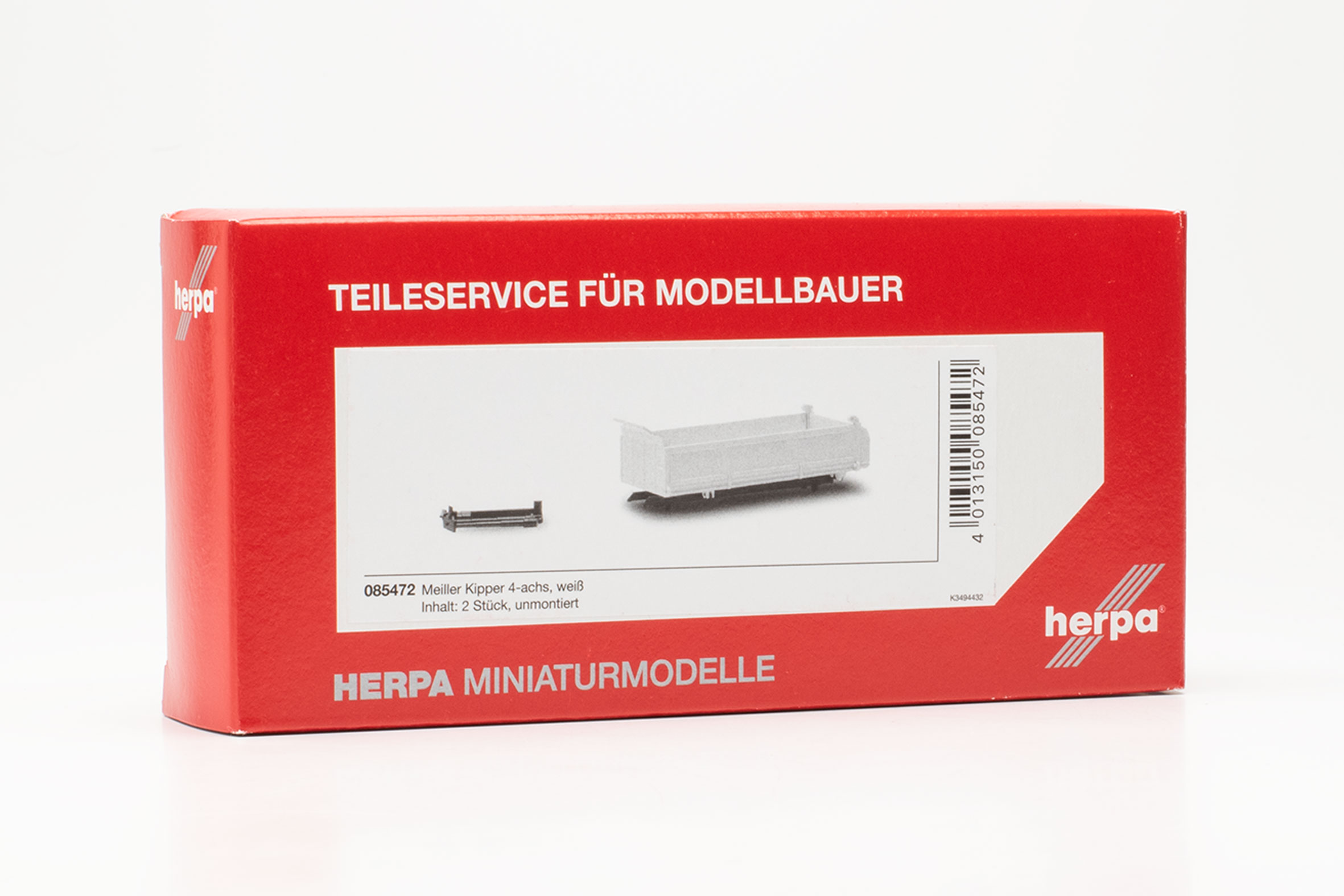 herpa 085472 - TS Meiller Kippmulde für 4achs