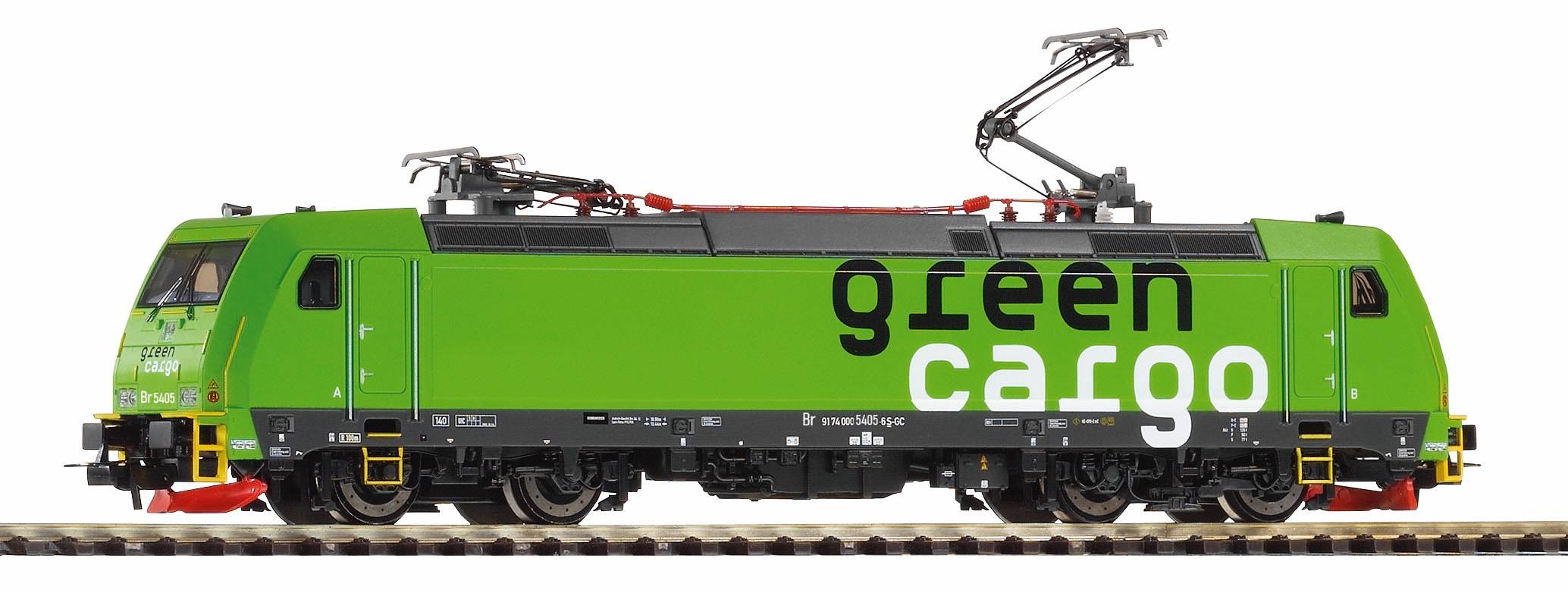 Piko 59156 - E-Lok BR 5400 Green Cargo DK VI + DSS