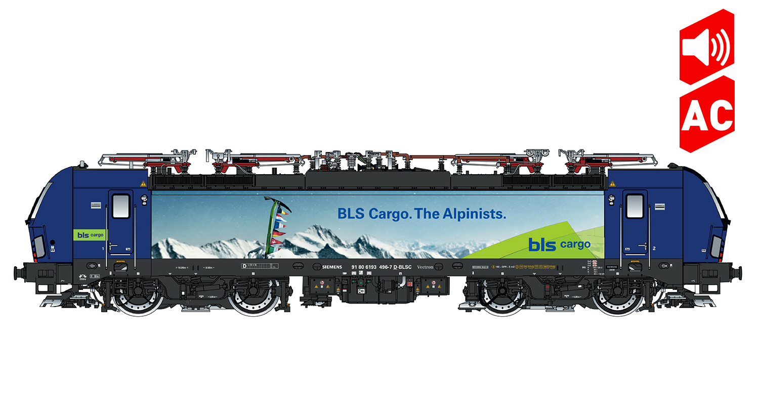 LS Models LS17616S - E-Lok BR 193 Vectron HUPAC /