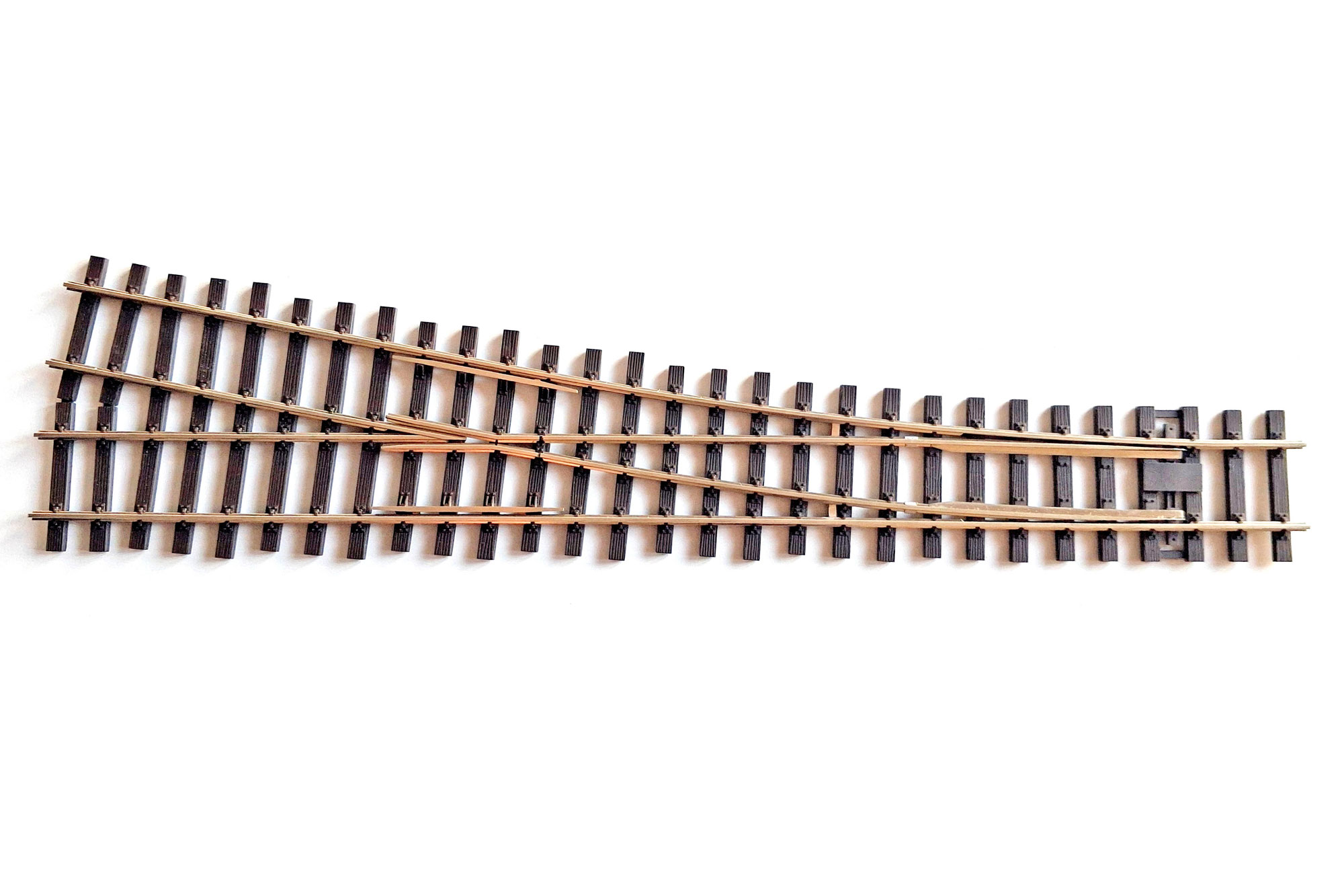 Bemo 9122000 - 0m Rechtsweiche 1:5,5 (10,3°), R120
