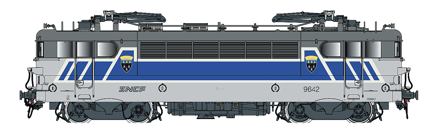 LS Models LS10723 - E-Lok Serie BB 9642 SNCF, Ep.V