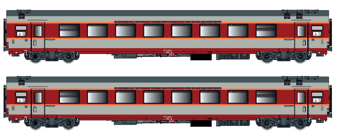 LS Models LS40077DC - 2er Set GC Personenwagen A8u