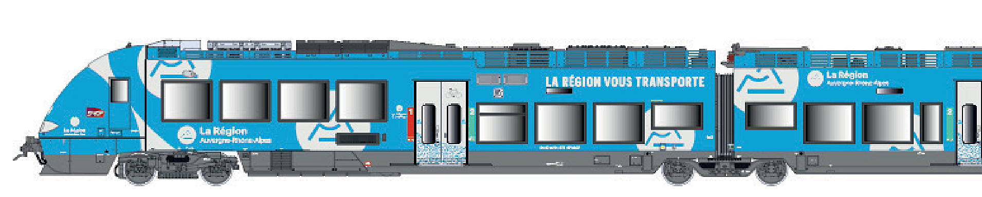 LS Models LS10589S - Triebzug AGC, 3-tlg. SNCF, Ep