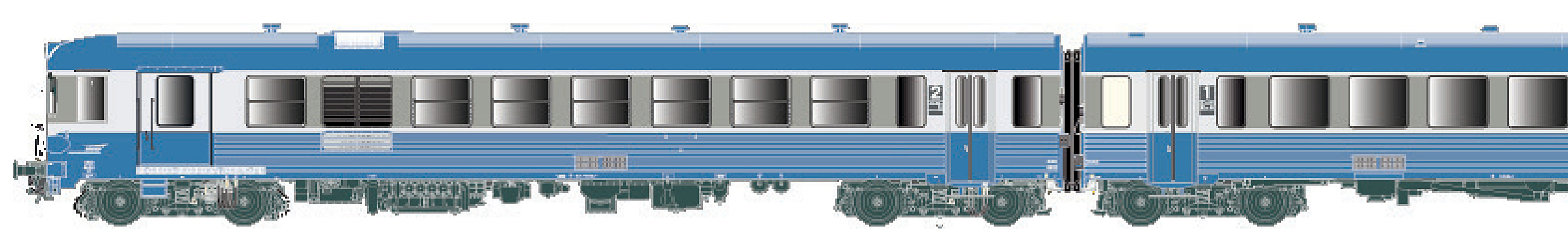 LS Models LS11526 - Triebzug X 4900, 2-tlg. SNCF,