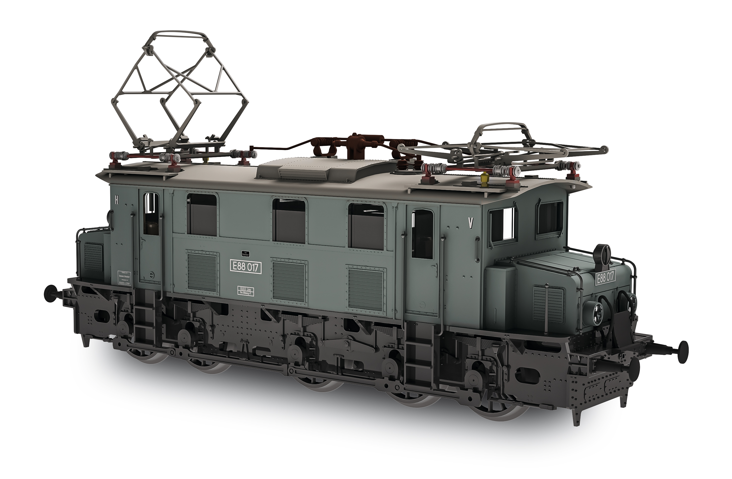 Jägerndorfer JC11400 - E-Lok E88.0 DRG, Ep.II, gra