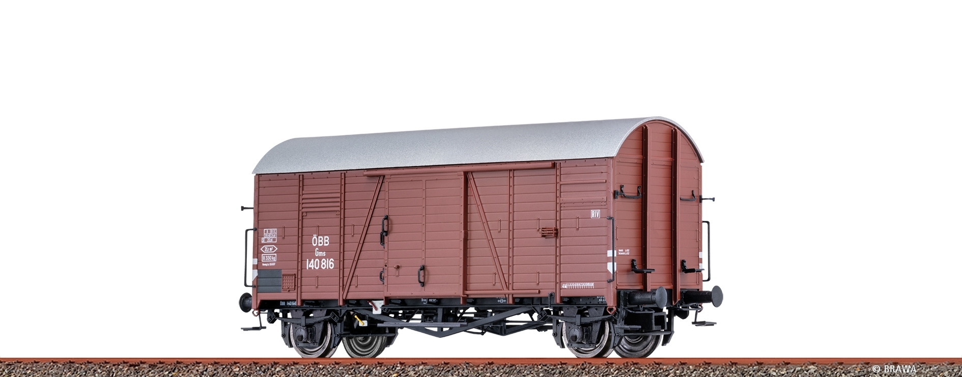 Brawa 50738 - H0 GÜW Gms 30 ÖBB III