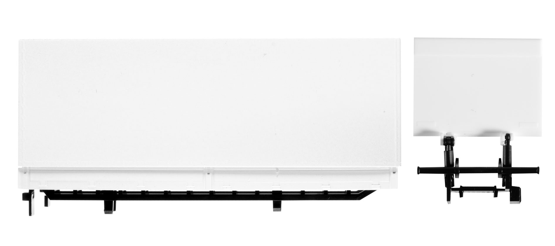 herpa 084475 - TS Pritsche/Plane f. LKW m. La