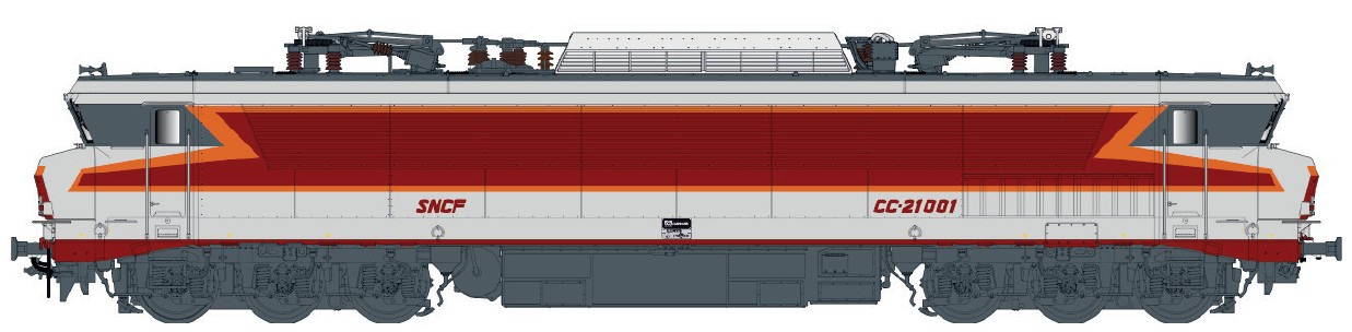 LS Models LS10835 - E-Lok CC 21001 SNCF, Ep.IV, Ar