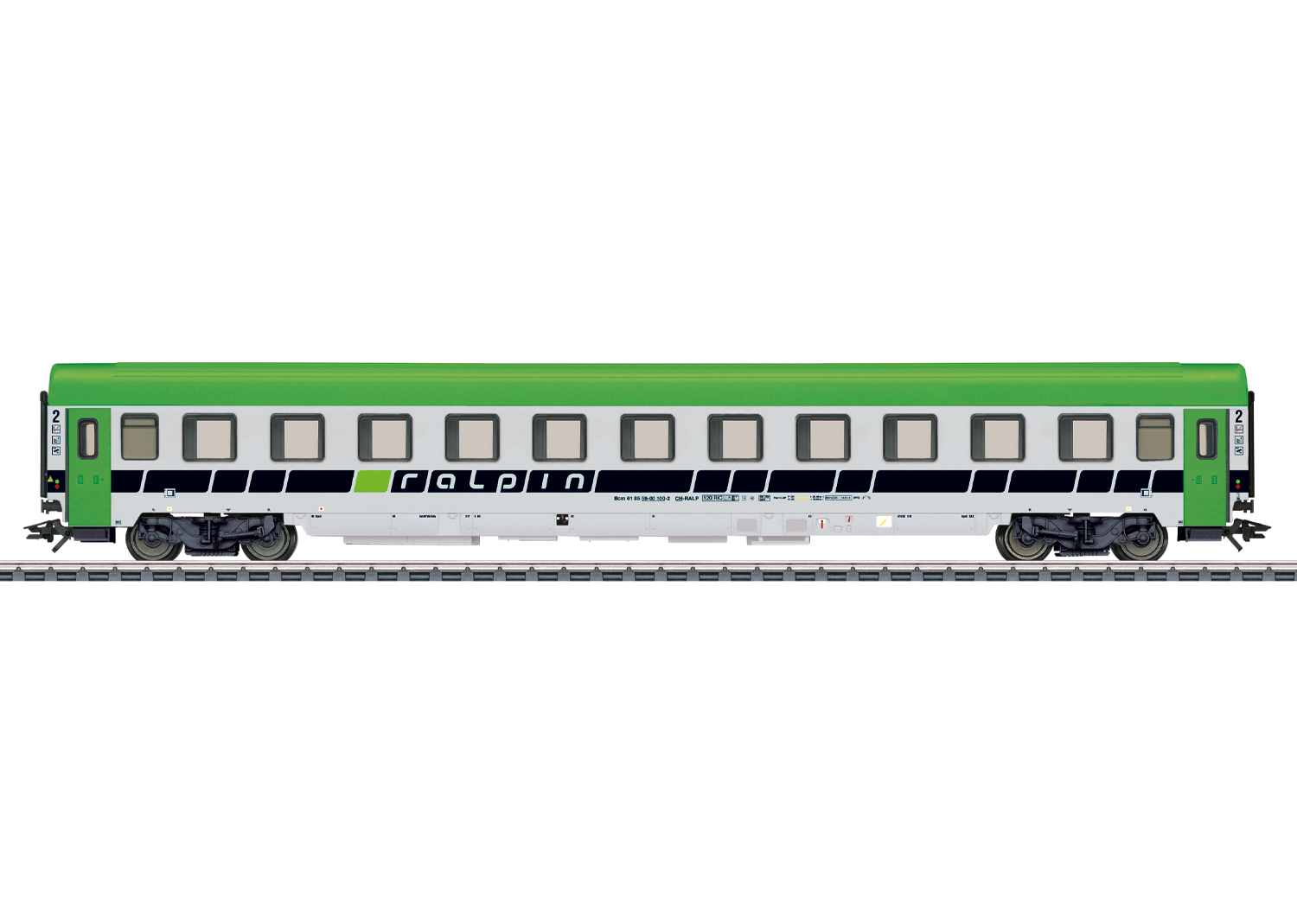 Märklin 43613 - Begleitwagen Bcm, Ralpin, Ep.