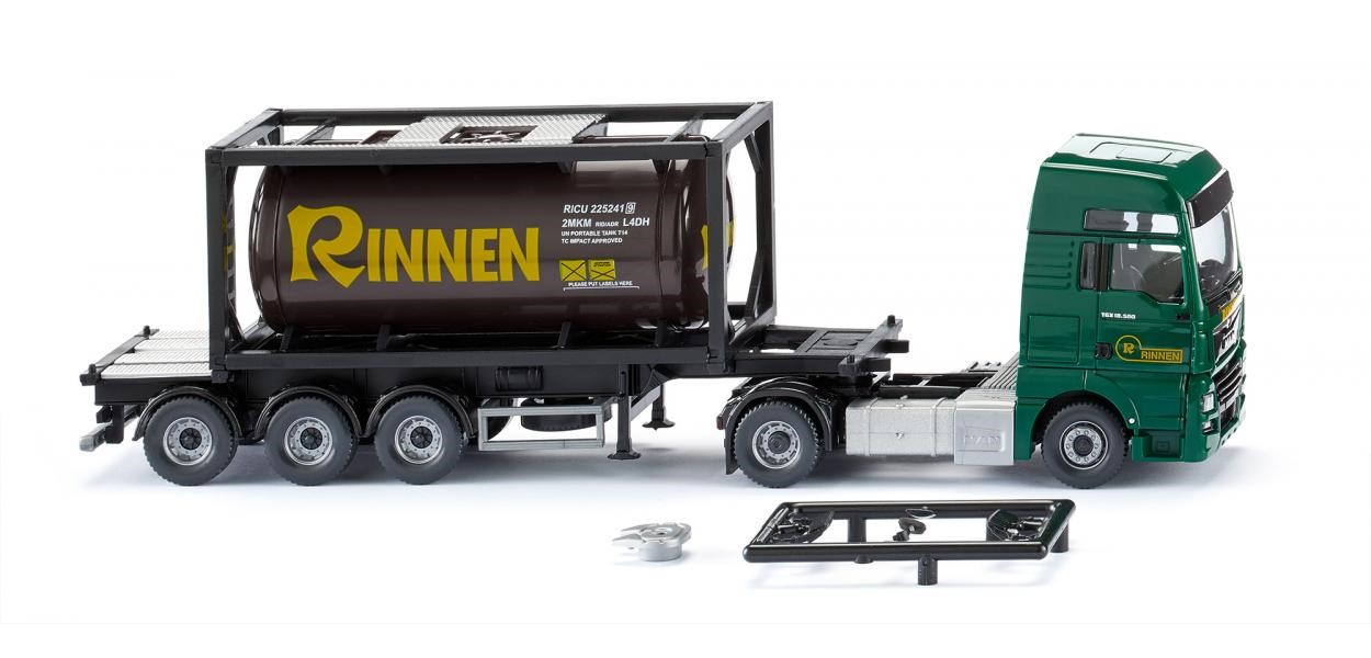Wiking 053606 - Tankcontainersattelzug 20'