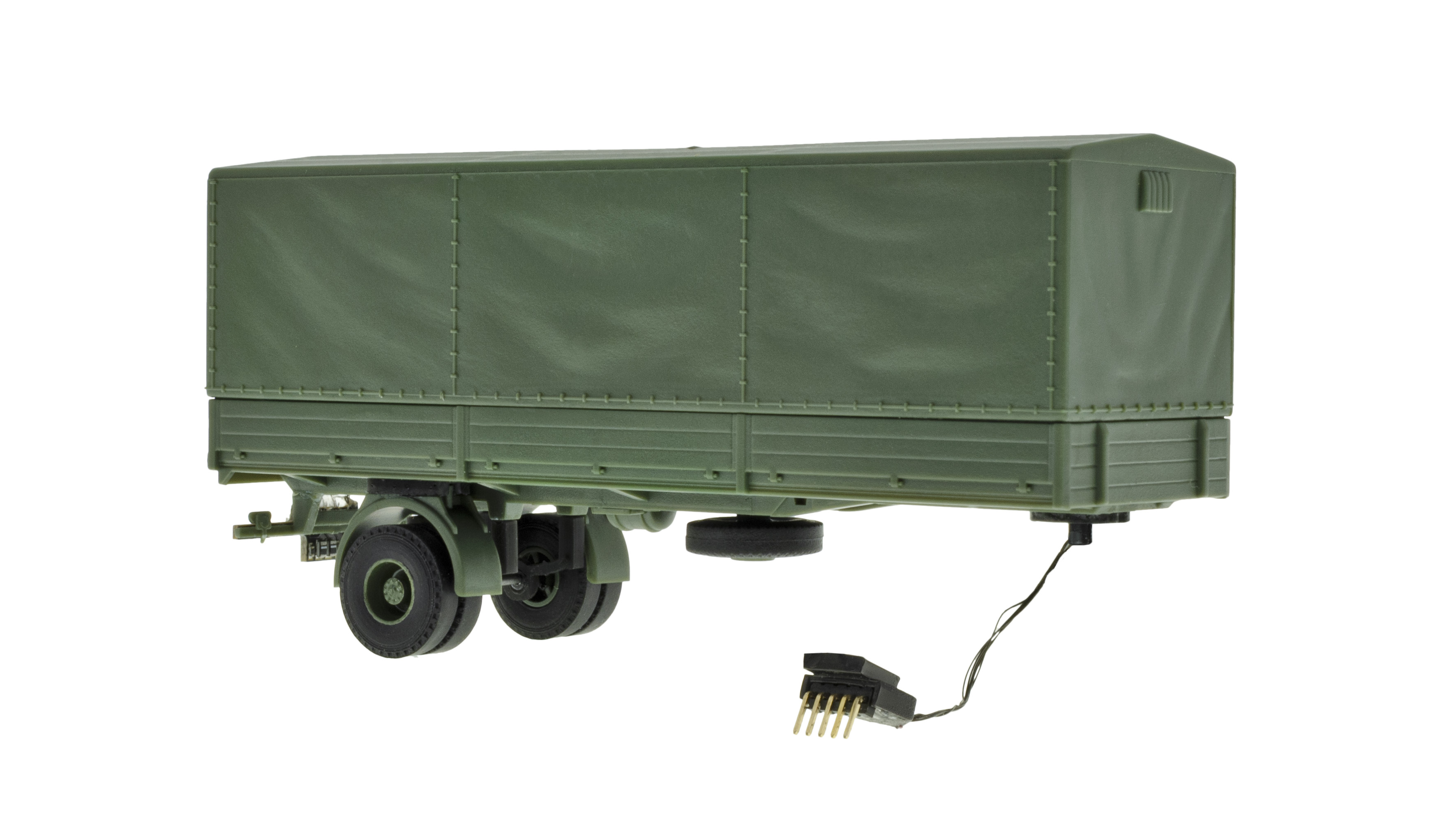 Viessmann 8221 - H0 Planensattelauflieger, Mil