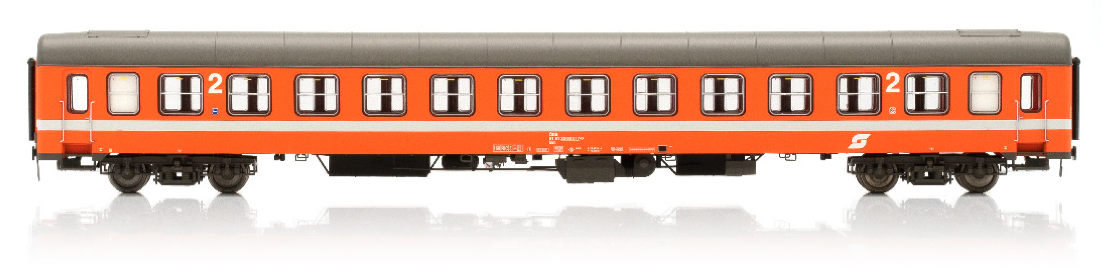 Jägerndorfer JC91020 - UIC-X Personenwagen 2.Kl. Ö