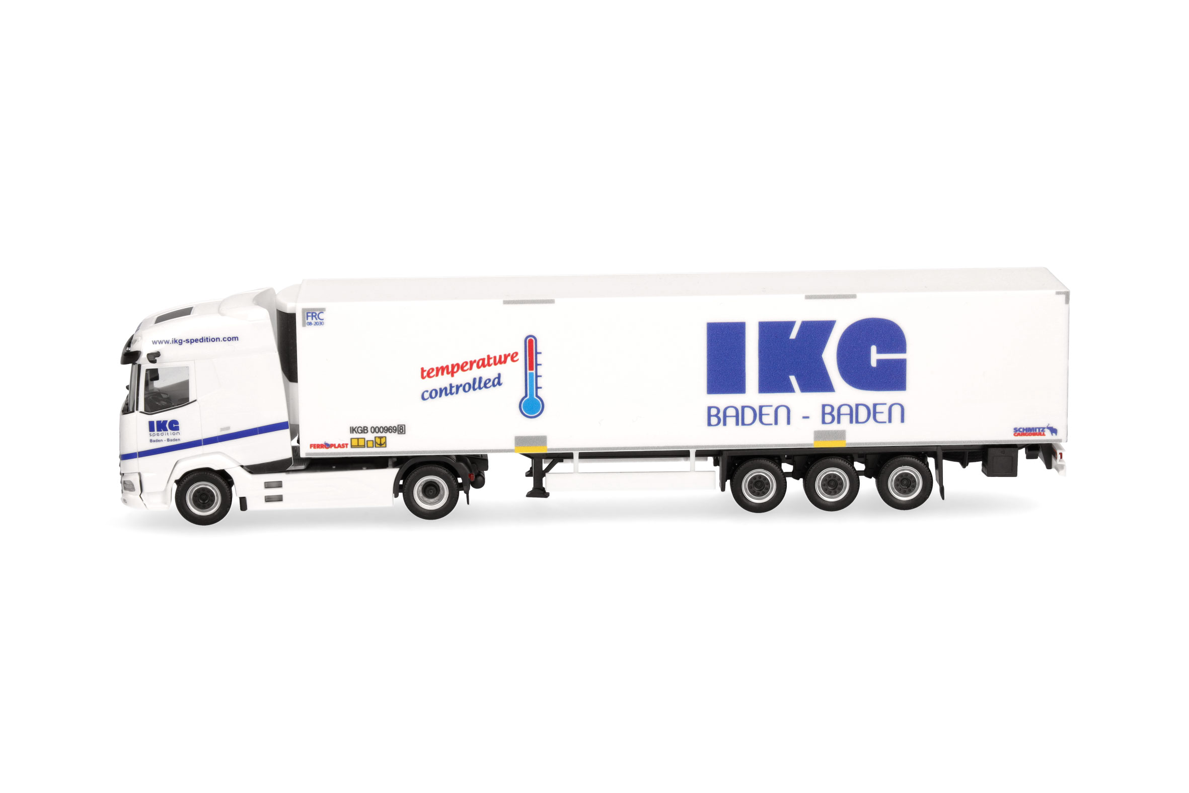 herpa 959018 - DAF XG KüKo-SZ IKG Spedition