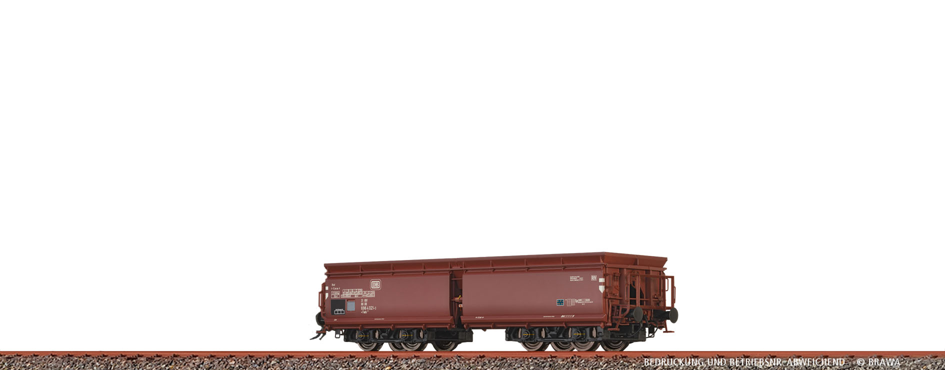 Brawa 50624 - H0 GÜW Fads 177 DB IV DC