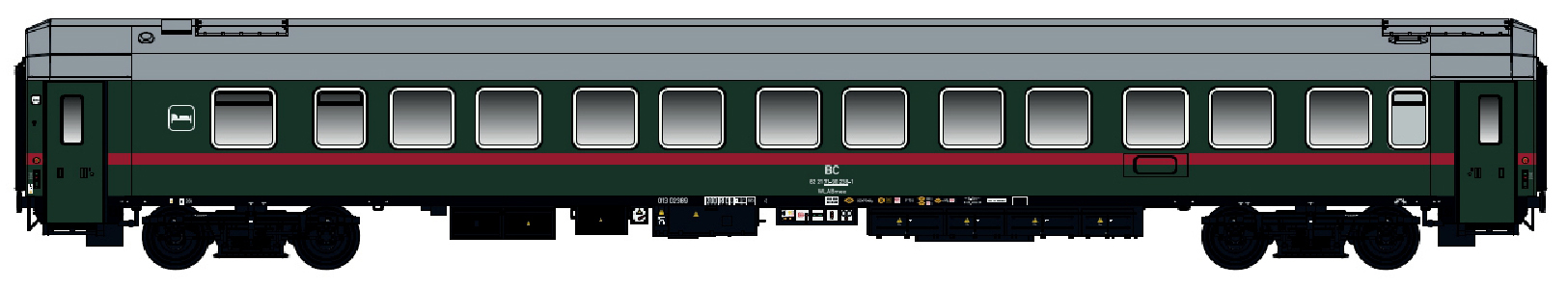 LS Models LS48204 - Schlafwagen WLABmee BC, Ep.V,