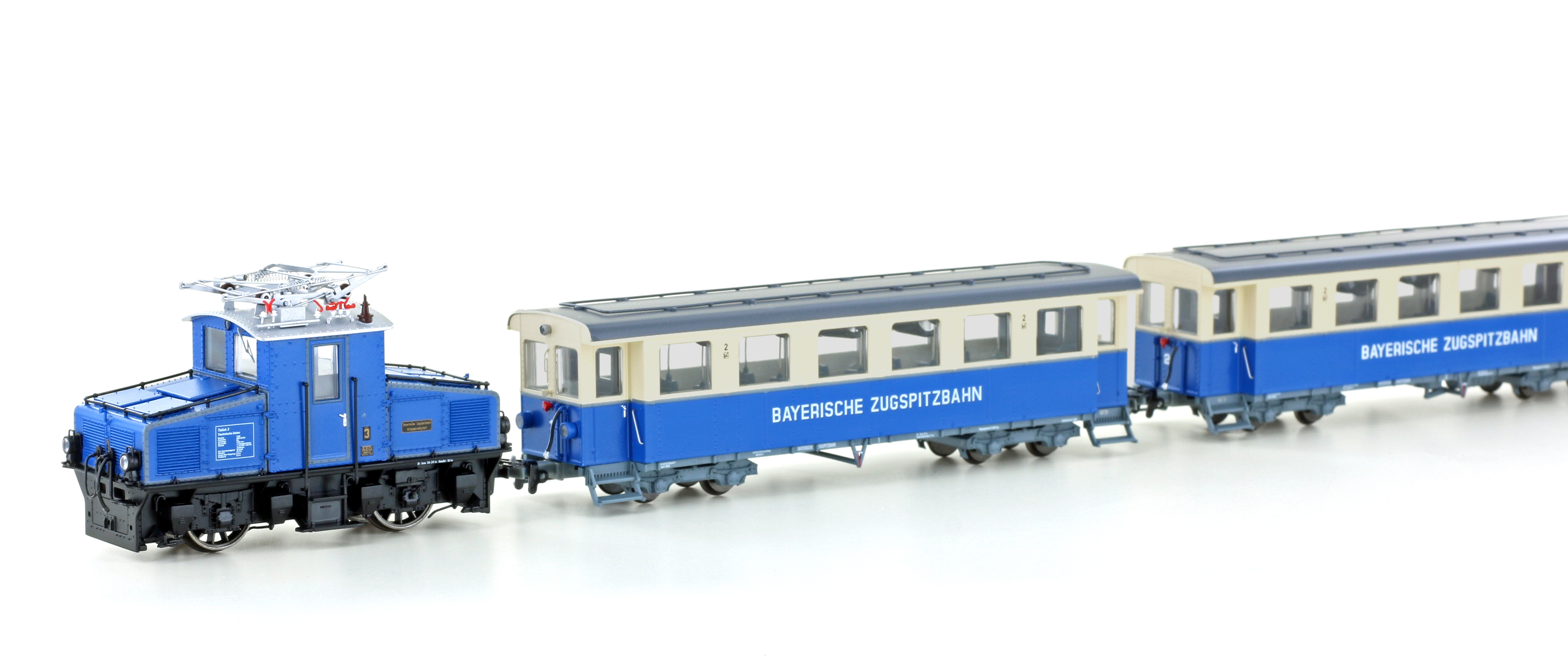 Hobbytrain H43106 - Zugspitzbahn Tal-Lok mit 2 Per