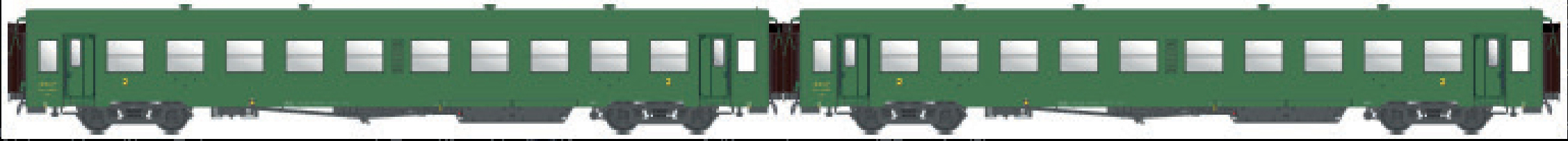 Models World MW40021 - 2er Set Personenwagen USIBm