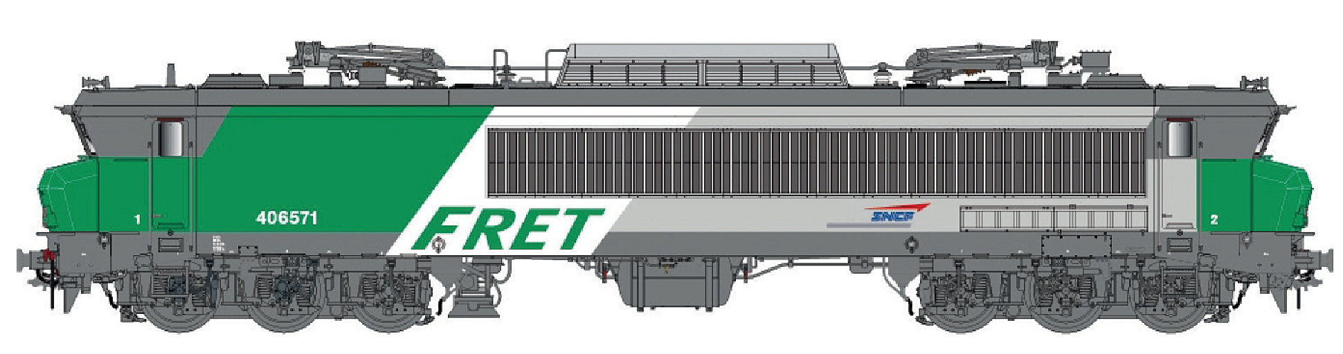 LS Models LS10317S - E-Lok CC 6571 SNCF FRET, Ep.V