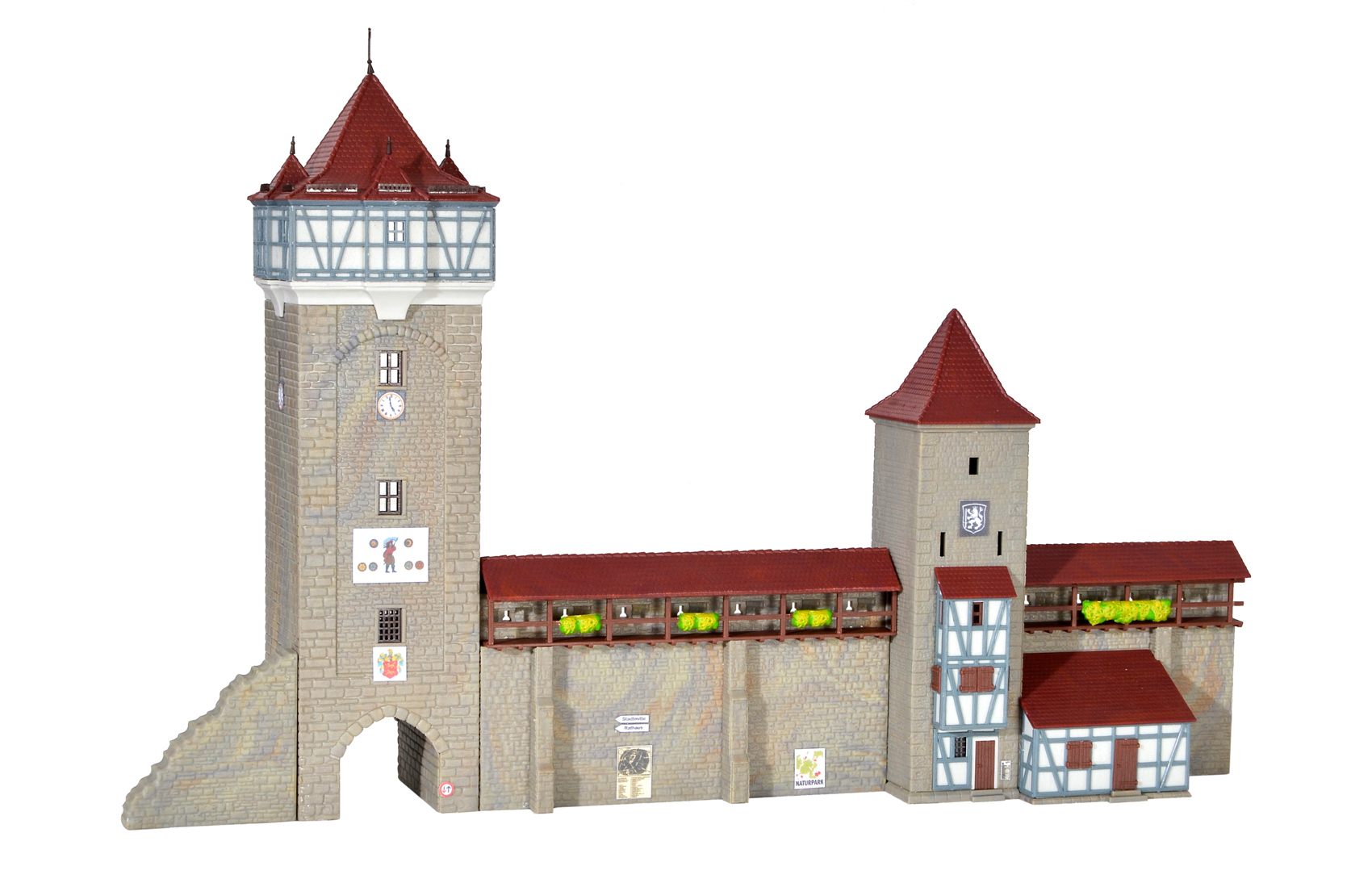 Kibri 37362 - N Stadtmauer mit Fachwerkturm