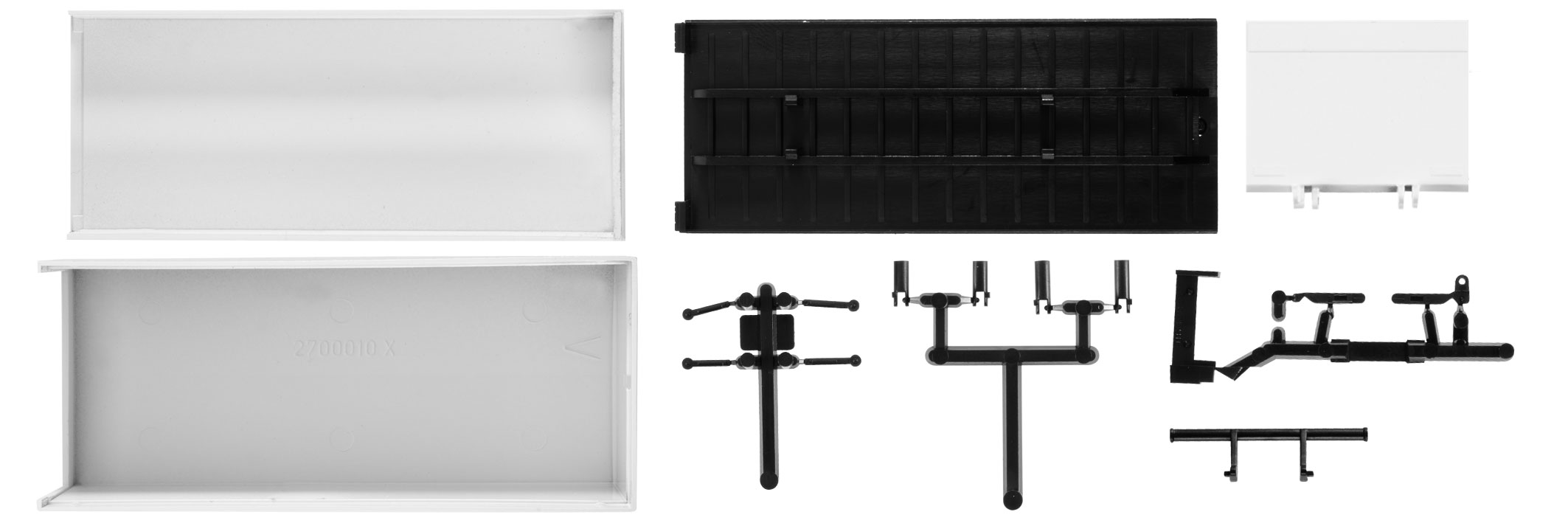 herpa 084475 - TS Pritsche/Plane f. LKW m. La