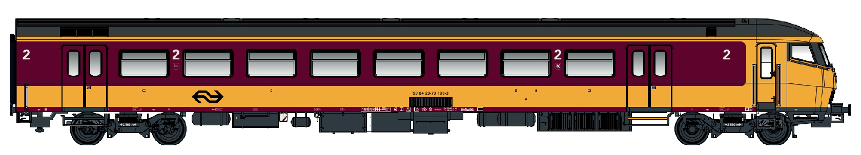 LS Models LS44260DC - Steuerwagen ICR Bs NS, Ep.IV