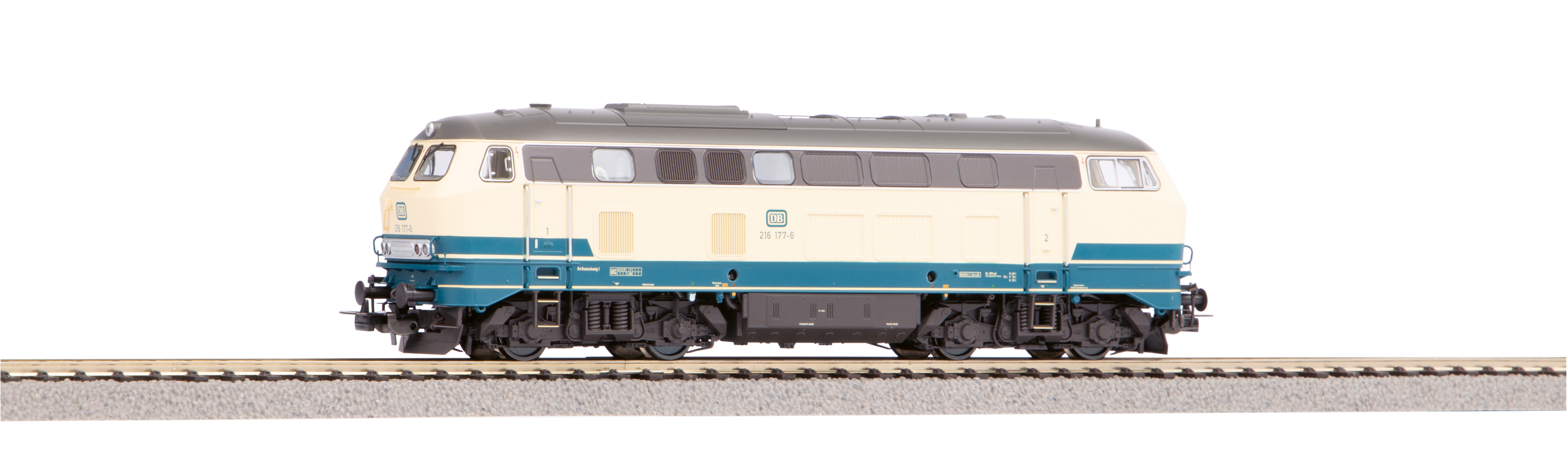 Piko 52409 - ~Diesellok BR 216 beigeblau DB IV + P