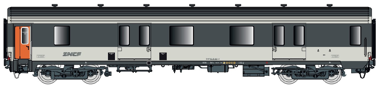 LS Models LS31236 - Packwagen MC76 Dd2s SNCF, Ep.I