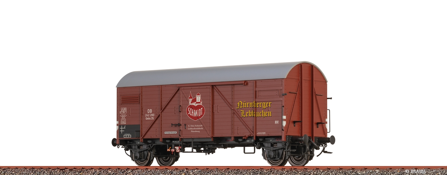 Brawa 51192 - H0 GÜW KKus DB III, Schmidt