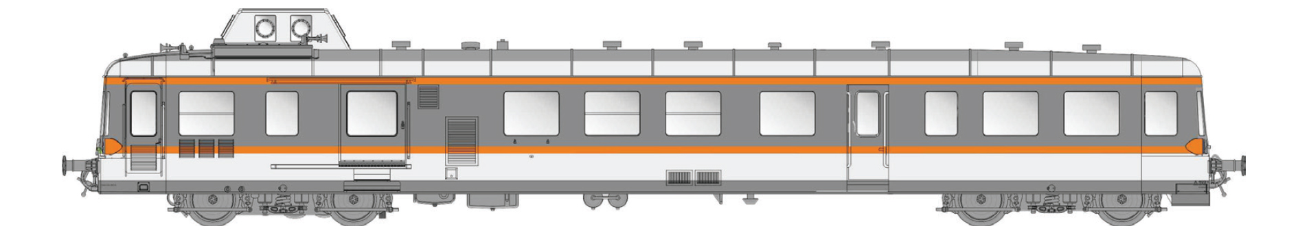 LS Models LS10114S - Triebwagen X3800 (3997) SNCF,