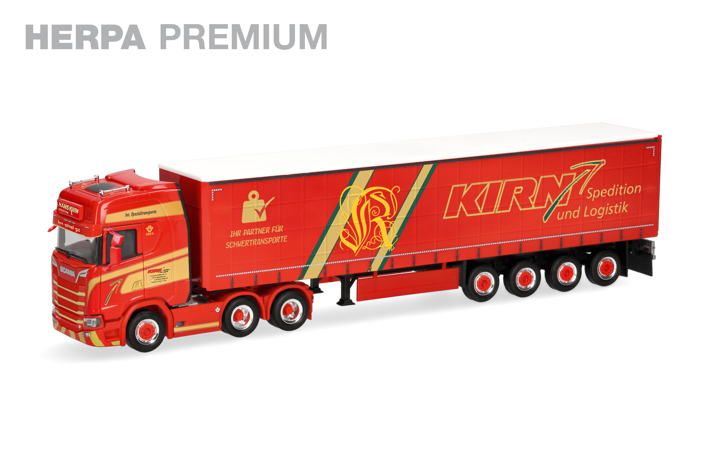 herpa 962872 - Scania CS 20 HD GaPlSz H. Kirn