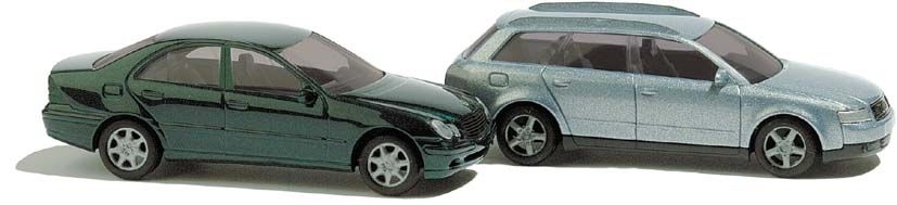 Busch 8346 - Audi/Mercedes metallic N