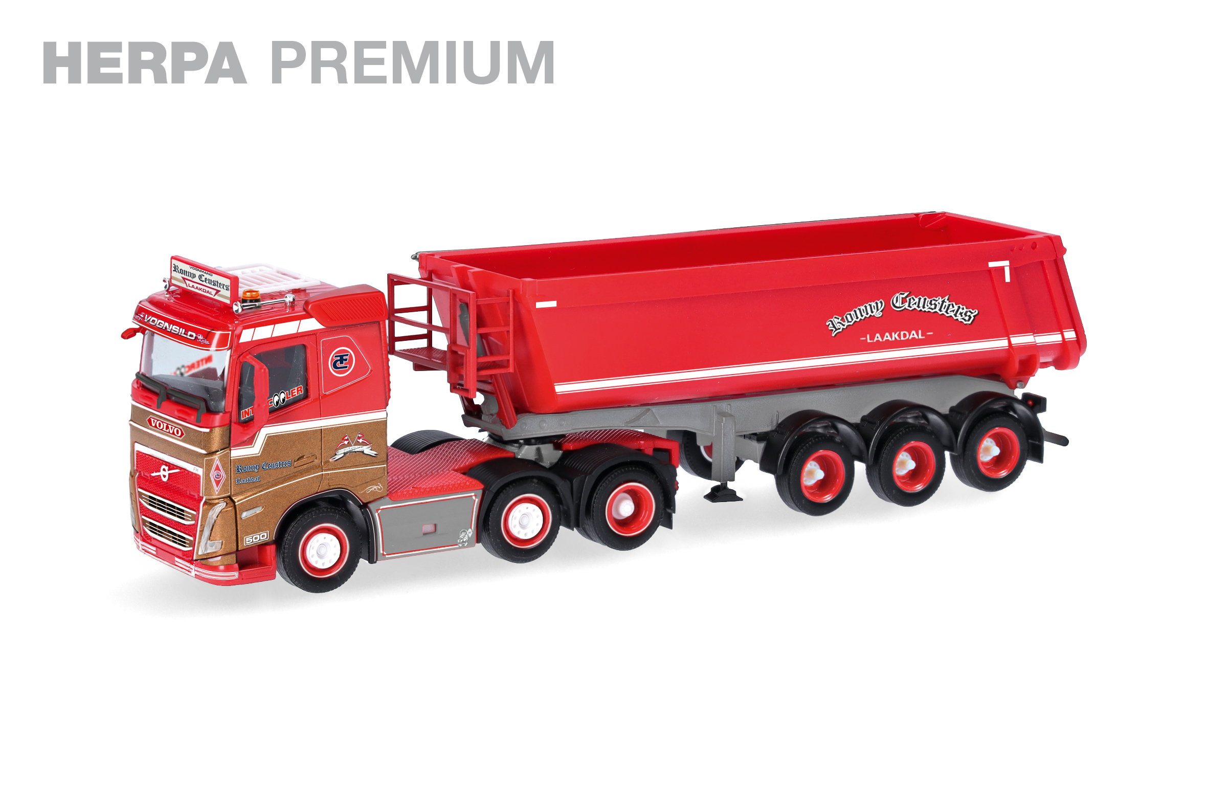 herpa 959858 - Volvo FH GL FD RuMuSz Ceusters