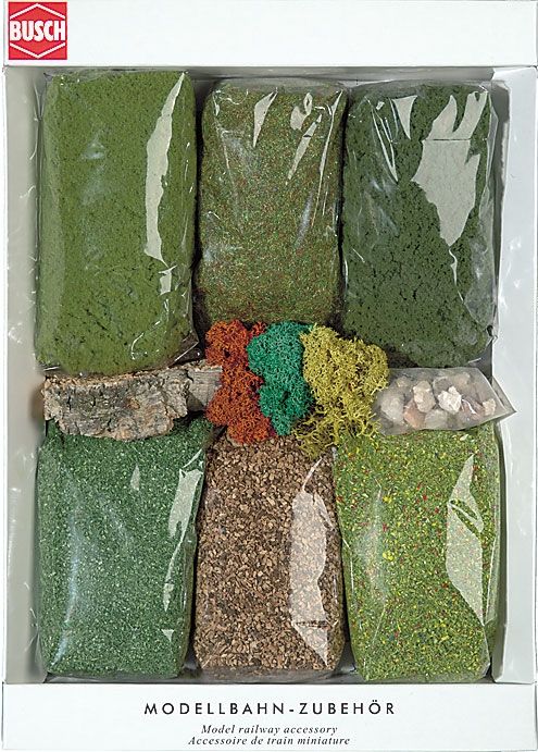Busch 7190 - Geländebau-Sortiment