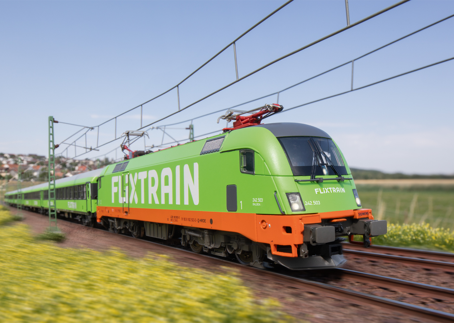 Märklin 39872 - E-Lok BR 242.503 Flixtrain