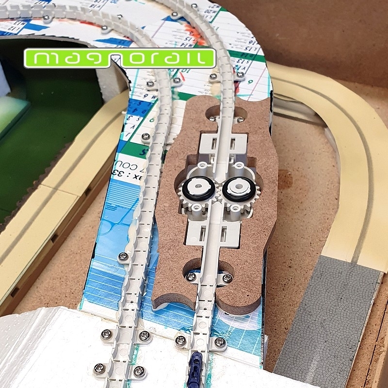 Magnorail SO-9 - Gleisabdeckungshalter Antriebsmod