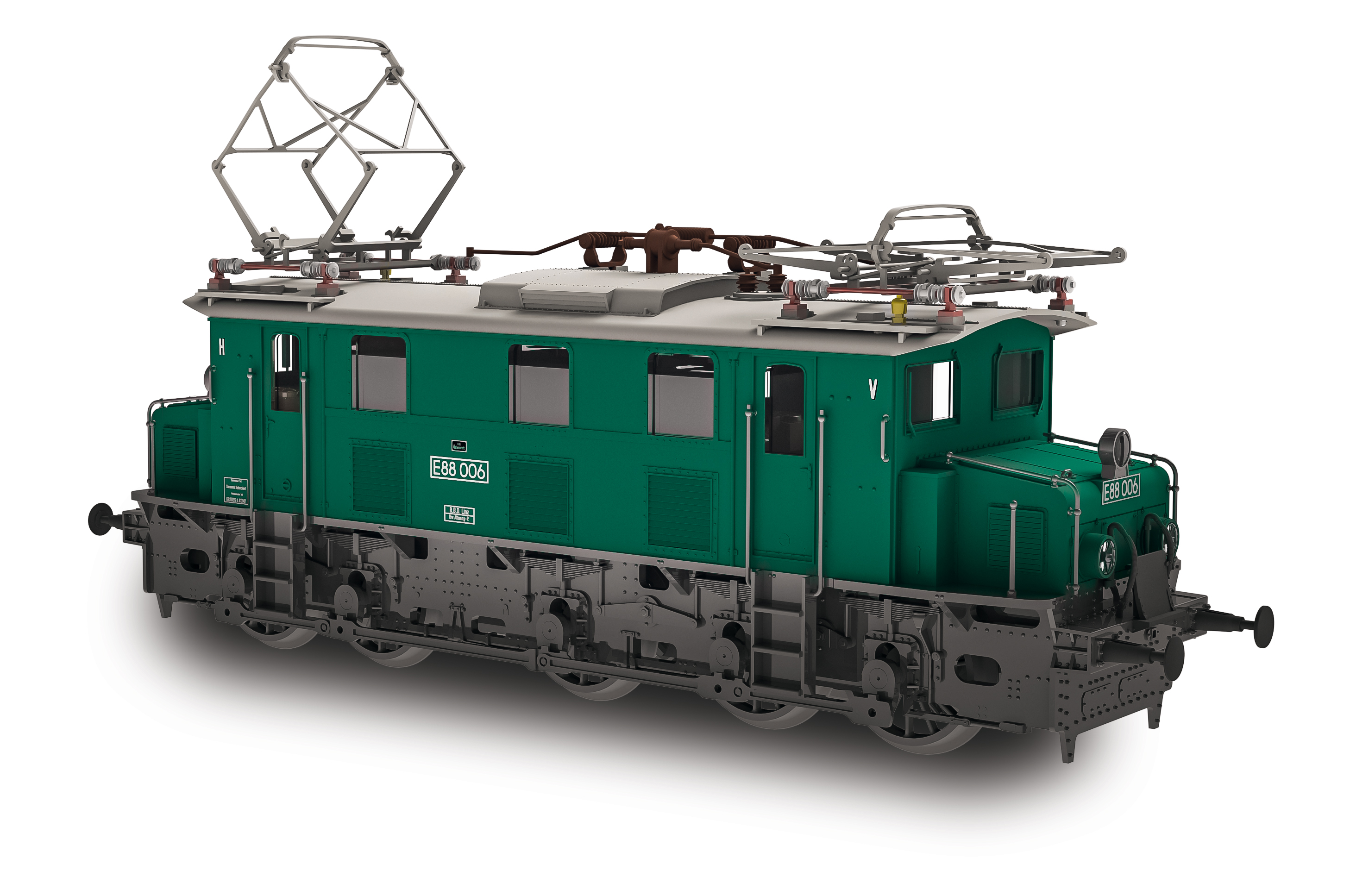 Jägerndorfer JC11500 - E-Lok E88.0 DRG, Ep.II, grü