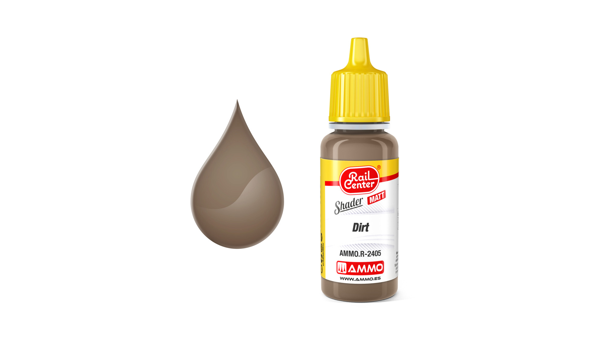 AMMO.R-2405 - Dreck, matt, Shader