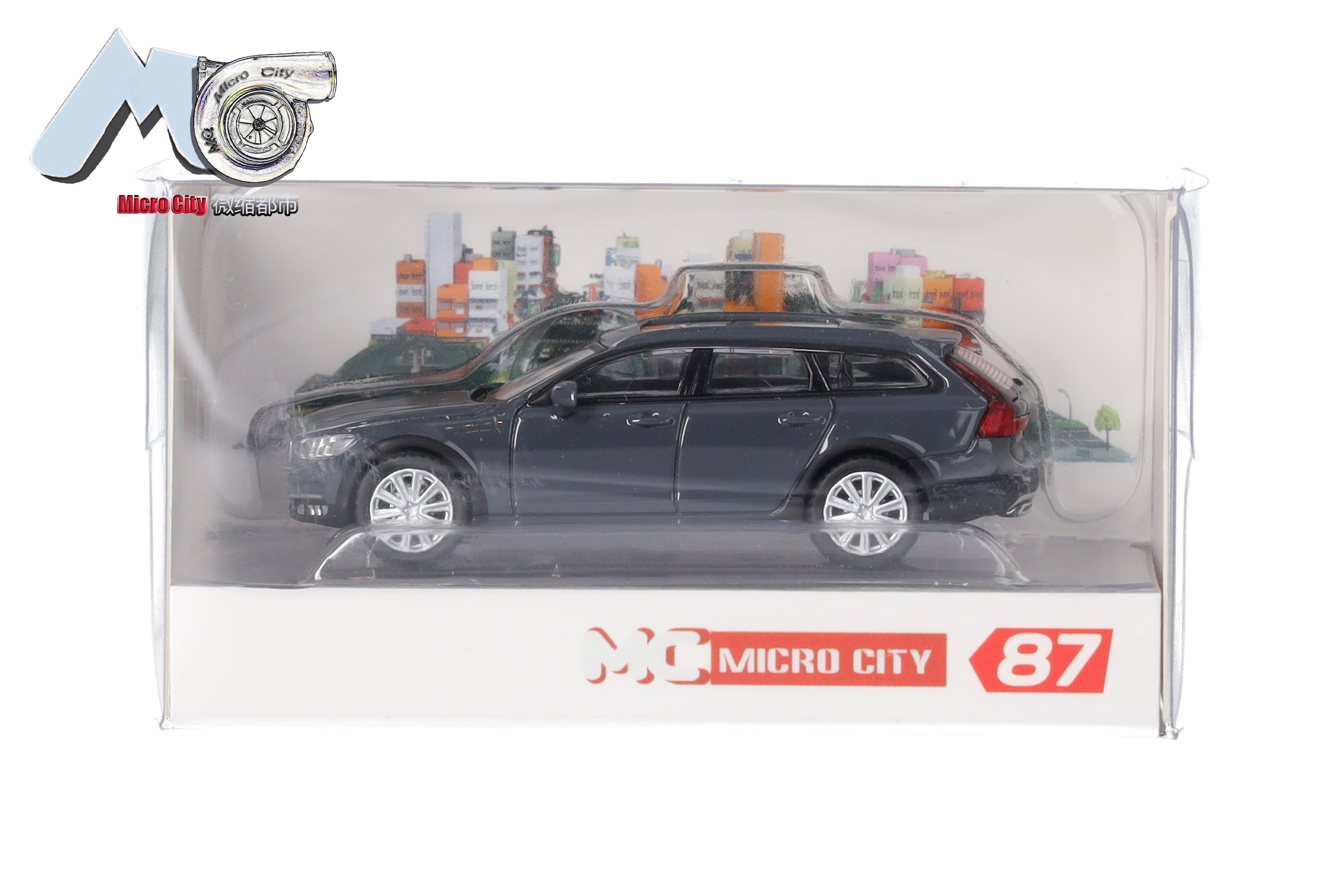 herpa 87MC000031 - Volvo V90, grau (ab 2017)