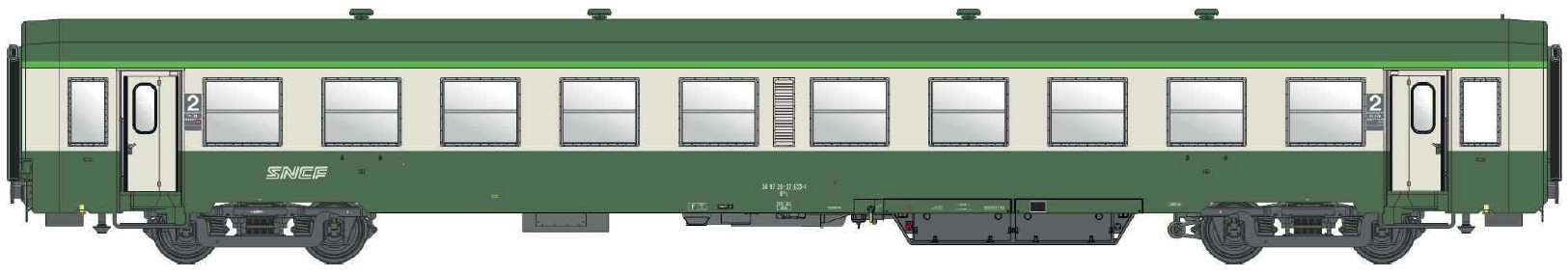 Models World MW40047 - Personenwagen USI B10t, 2.K
