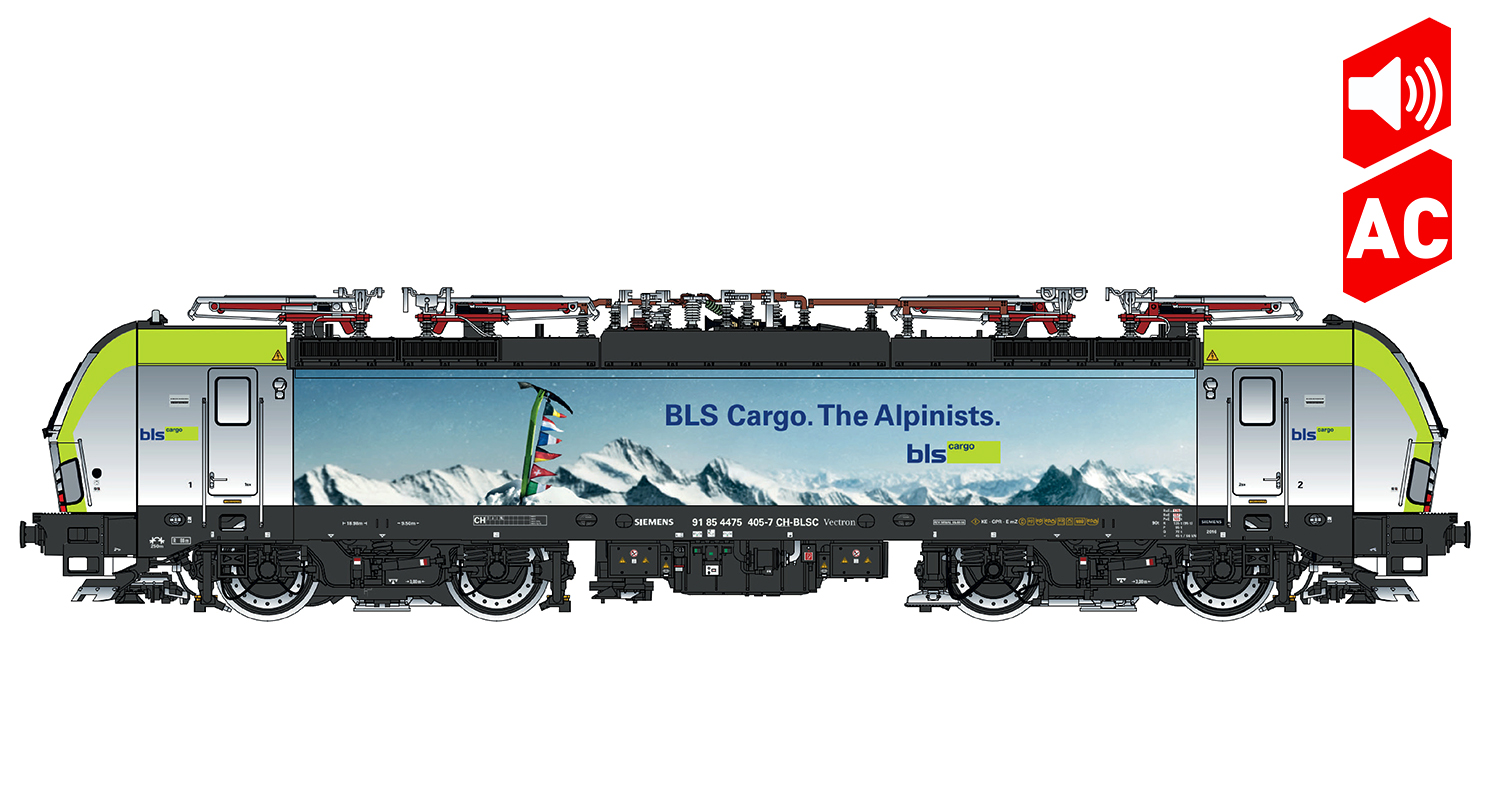 LS Models LS17615S - E-Lok Re 475 Vectron BLS Carg