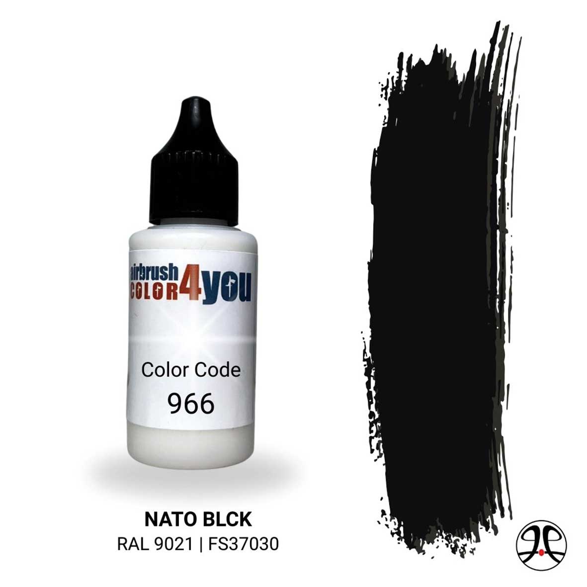 Busch 961000966 - Acrylfarbe NATO-Schwarz