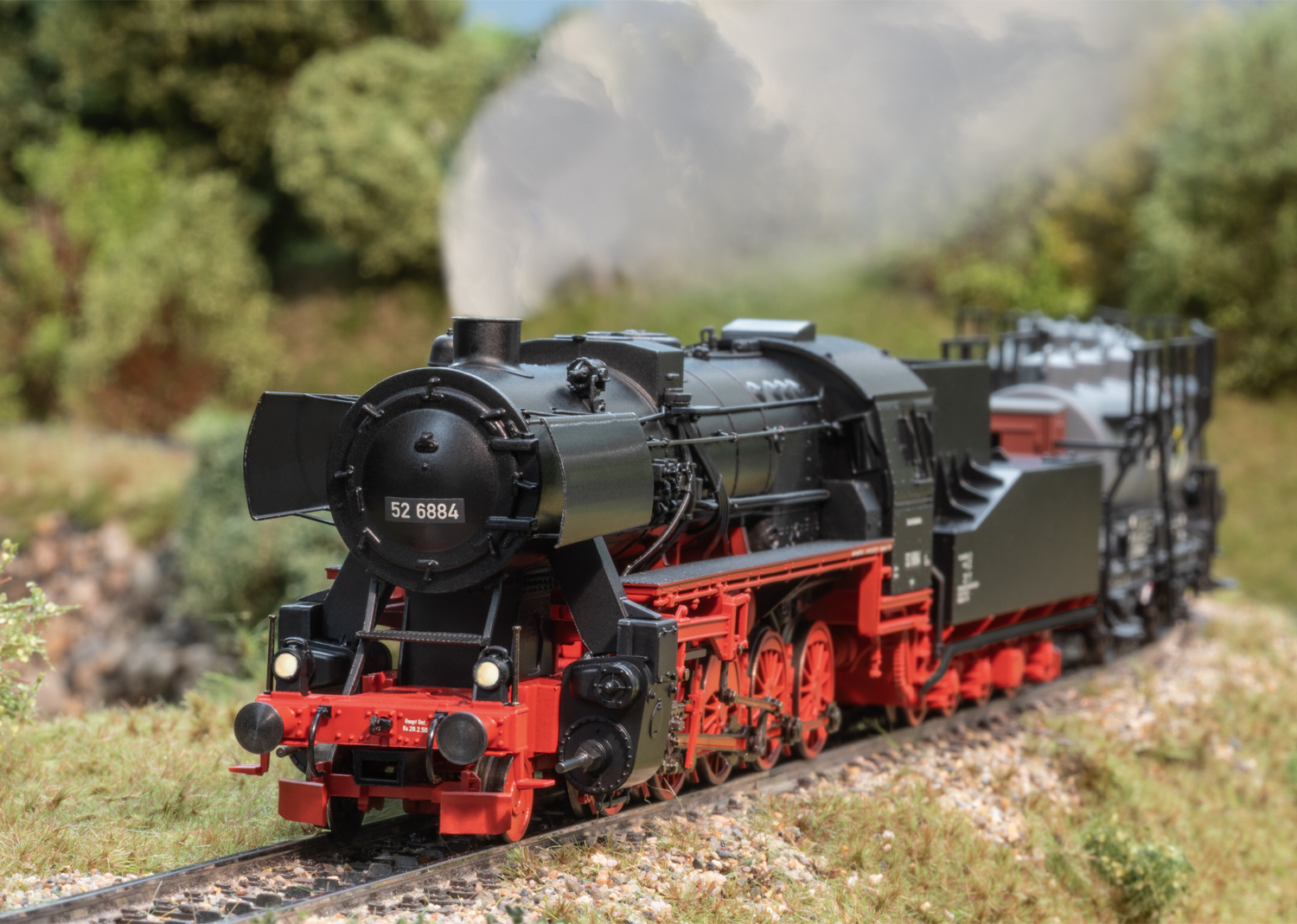Märklin 39535 - Dampflok BR 52 Steifr DB