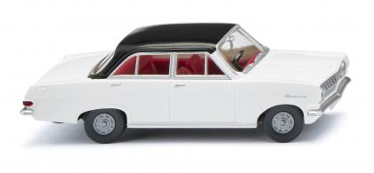 Wiking 084706 - Opel Rekord A - weiß mit