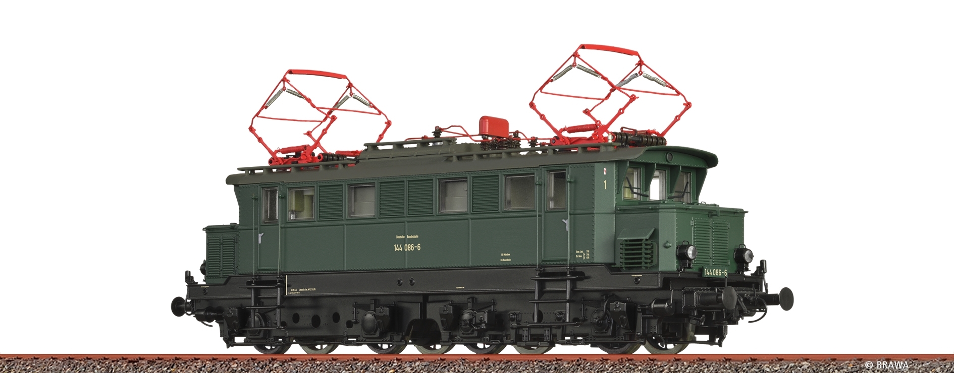 Brawa 43452 - H0 EL BR 144 DB IV DC ex