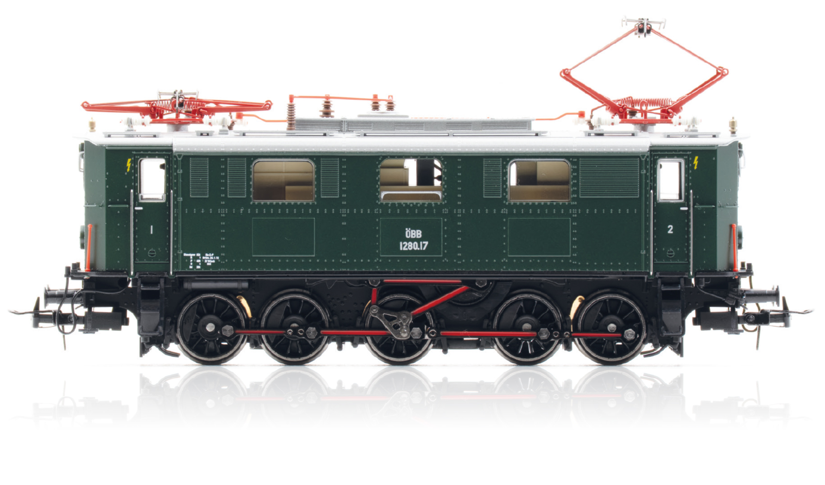 Jägerndorfer JC12700 - E-Lok Rh 1280.07 BBÖ, Ep.II