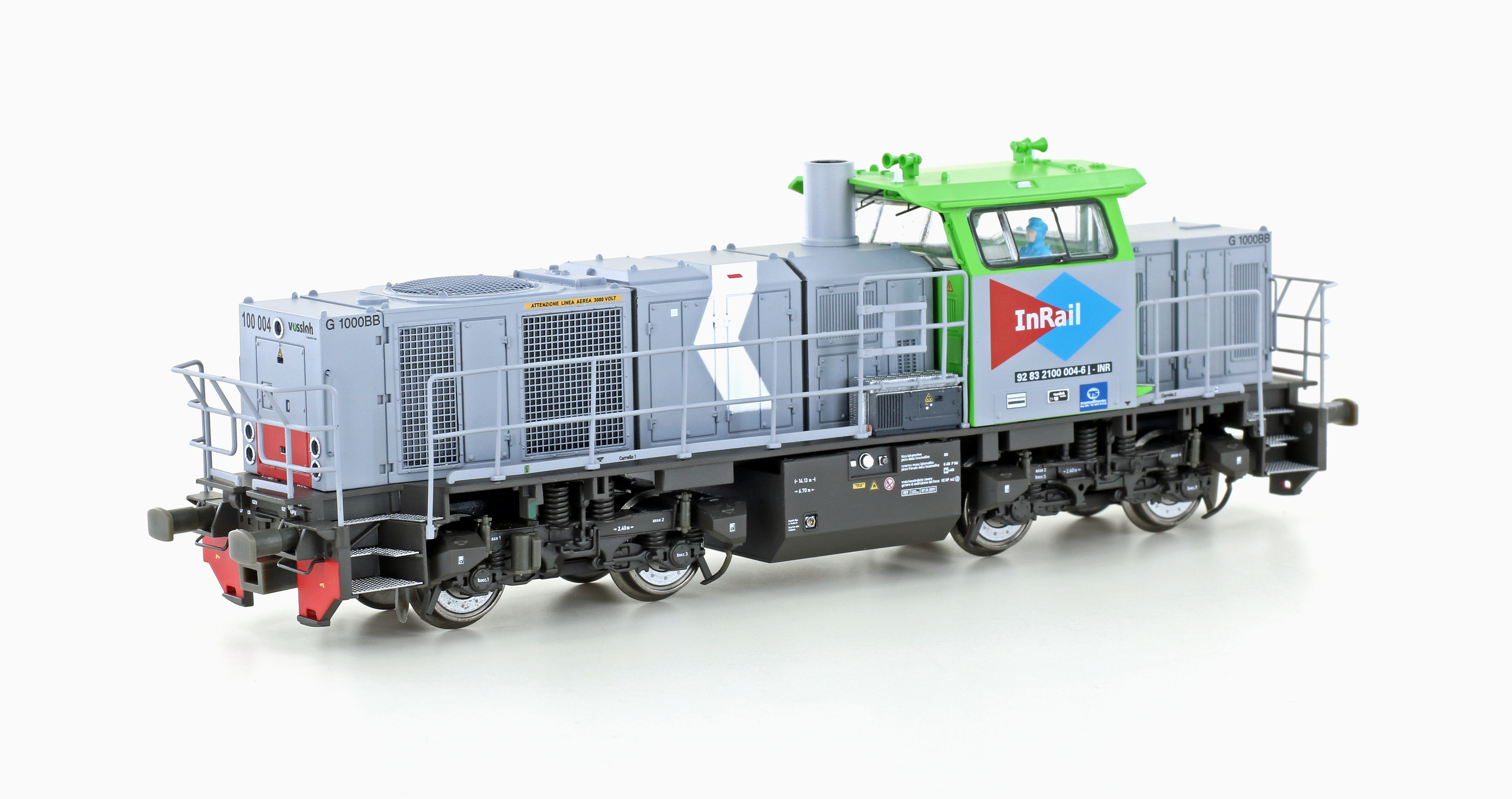 Mehano 90567 - Diesellok Vossloh D100 104 InRail,