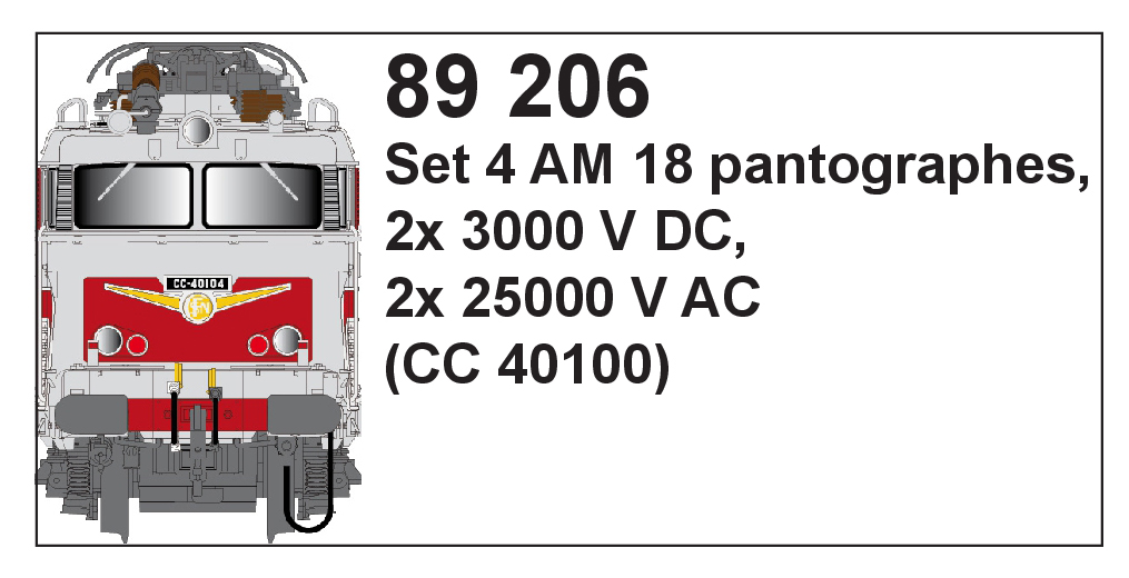 LS Models LS89206 - Stromabnehmer AM18 (CC 40100),